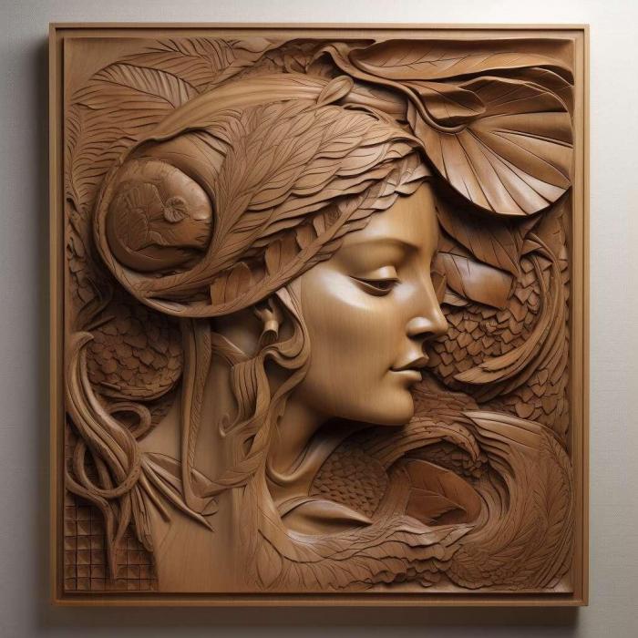 نموذج ثلاثي الأبعاد لآلة CNC 3D Art 